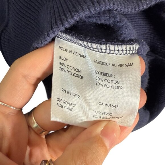 NHL Toronto Maple Leafs Blue Sweatshirt Heavyweight Crewneck Spell out Hockey - Picture 5 of 10